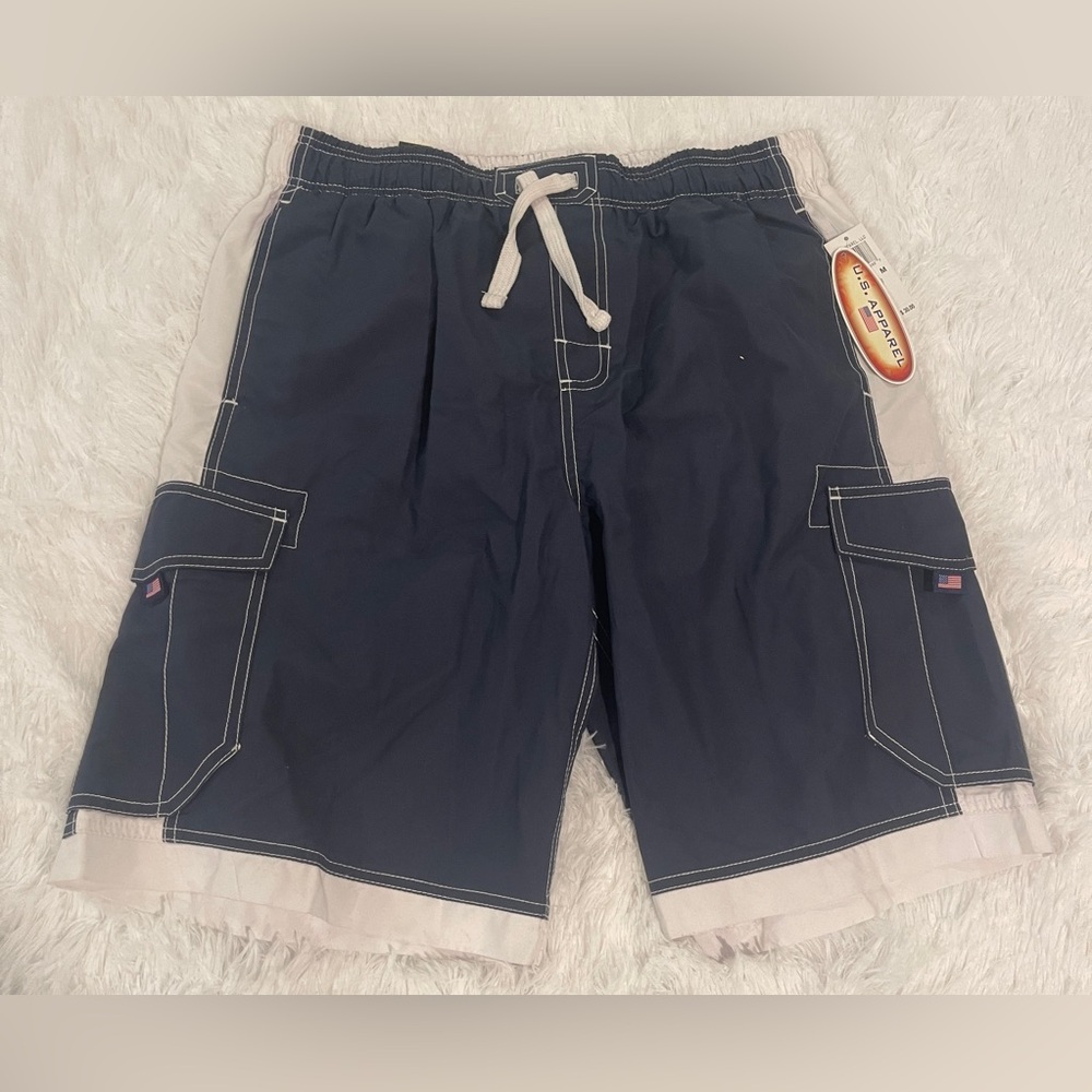 NWT US‎ Apparel Islander 5 Pocket Mens swim Shorts/Trunks Swimsuit size M